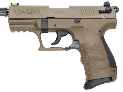 WALTHER ARMS P22Q TACT 22LR FULL FDE 3.4"