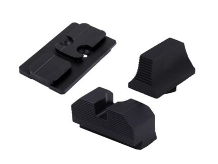 XS Sights Glock MOS Optic Mount Bundle for Glock ACRO Non Tritium Black