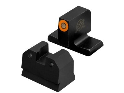 XS Sights R3D Night Sights ORANGE - HK VP9OR Suppressor