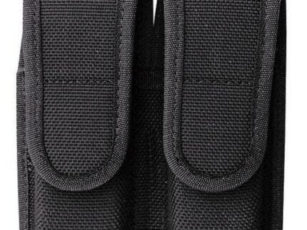 Bianchi Model 7302H AccuMold Double Magazine Pouch Kahr T40 Hidden Snap Black