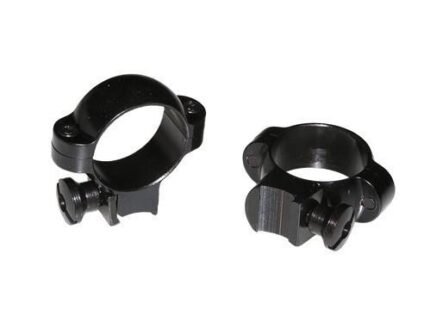Burris Deluxe Solid Steel .22 Rings 1" Medium 0.80" Actual Height - Gloss