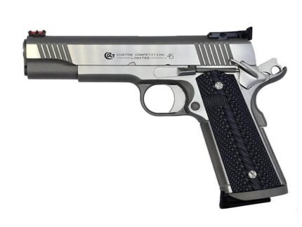 Colt Custom Competition Handgun .45 Auto 8rd Magazine 5" Barrel Stainless Finish