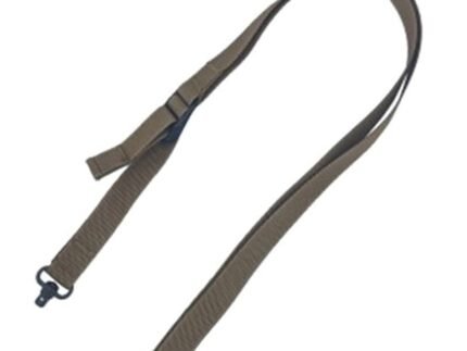 TacShield Sport Ridge 2 Point Rifle Sling 1" Wide QD Swivels Coyote Brown