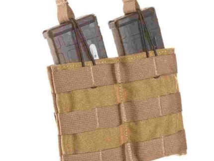 TacShield Double Speed Load Rifle Molle Pouch-Coyote