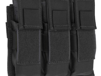TacShield Triple Universal Pistol Molle Pouch-Black
