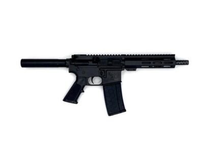Great Lakes AR-15 Pistol .223 Wylde 30rd Magazine 7.5" Nitride Barrel Black Finish