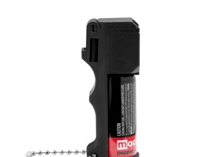 Mace Pepper Spray Pocket Model 15 Bursts 10' Range - Black