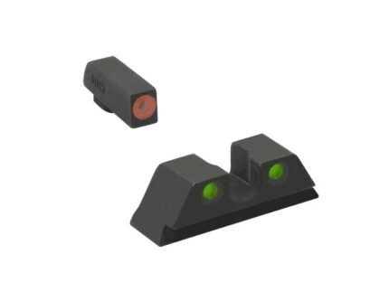 Meprolight ML46500 Hyper-Bright Orange Ring Front/Green Rear Sights for Taurus 3GC