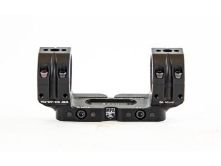 MPA Bolt Action Scope Rings 30mm 1.125" Height Black