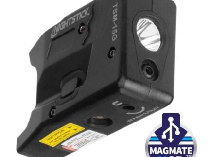 Nightstick Weapon Light with Green Laser Black for S&W M&P Shield/Shield Plus