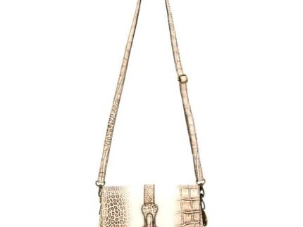 Rugged Rare Smith & Wesson Croc Crossbody Beige