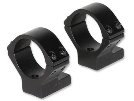 Talley Lightweight Alloy Scope Mounts - Black Anodized - 30mm - Low Knight MK 85 Tikka T3 & Tikka Master