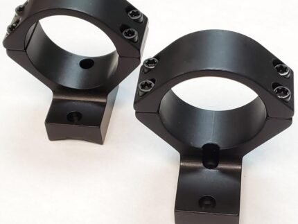 Talley CZ 600 Scope Mounts 30mm High Extended Black 2/ct