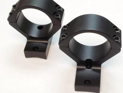 Talley CZ 600 Scope Mounts 1" High Extended Black 2/ct