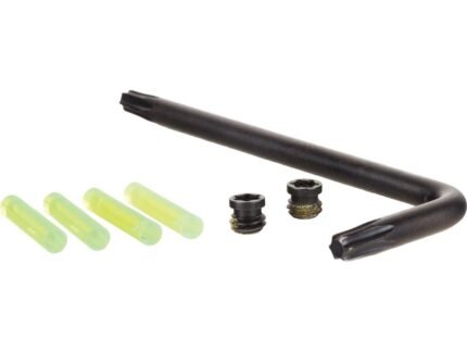 Trijicon DI Night Sight Standard Replacement Kit Green Fiber and Black Retainer