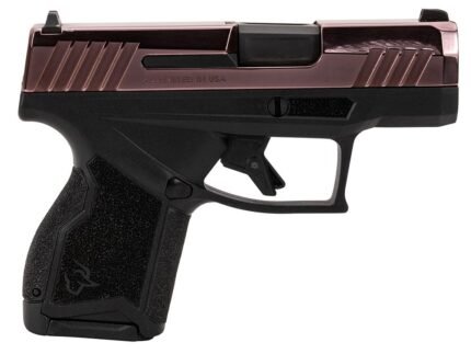 Taurus GX4 Handgun 9mm Luger 11rd (1) & 13rd (1) Magazines 3" Barrel Rose Gold Slide and Black