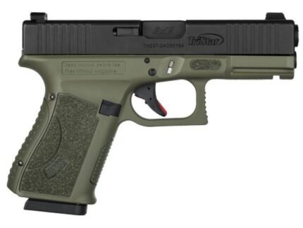 Tristar APOC Handgun 9mm Luger 15rd Magazine 4" Barrel Fiber Optic Sights OD Green/Black