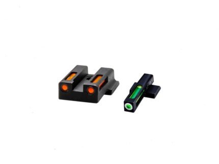 HIVIZ LiteWave H3 sight Orange/Green LitePipe/White front ring fits S&W M&P 9EZ models