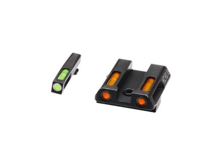 HIVIZ LiteWave H3 sight Orange/Green LitePipe/White front ring fits Glock models 42 and 43 43X and 48