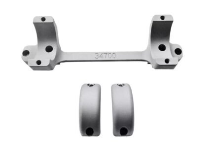 DNZ 1-Piece Gamer Reaper Scope Mount - Remington 700 Long Action High - Silver