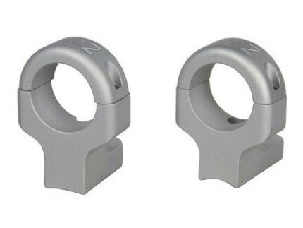 DNZ  Game Reaper 2   2-Piece Scope Mount (2 Screws) - Browning A-Bolt Sako A7 Steyr Long & Short Action - 1" High Silver