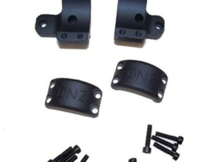 DNZ Hunt Masters 2-Piece Scope Mount 4 Screws - Thompson Center Venture LA/SA 4 Screws 1" Low Black