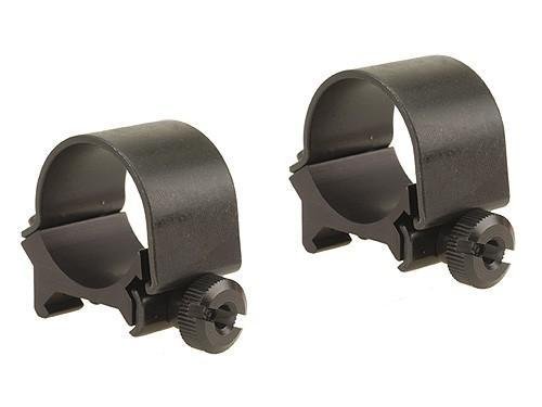 Weaver Detachable Top Mount Aluminum Scope Rings 1" Low - Matte