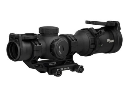 Sig Sauer Tango-MSR Compact Rifle Scope 1-8x24mm 30mm SFP BDC8 Illum Black with Mount