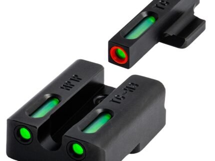 Truglo TFX Pro Handgun Sights for Canik TP9 Set Green with Orange Front Green Rear