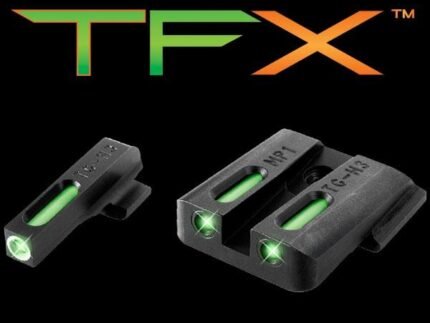 Truglo TFX Tritium/Fiber-Optic Day/Night Sights S&W M&P (including SHIELD & .22 models excluding .22 Compact / C.O.R.E. models) SD9 and SD40 (exclud