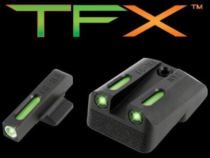 Truglo TFX Tritium/Fiber-Optic Day/Night Sights Fits Nova