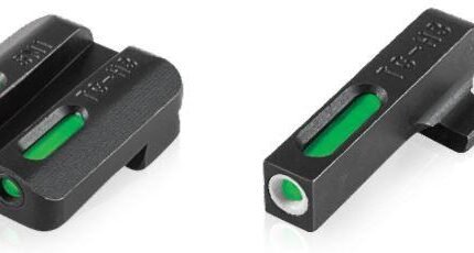 Truglo TFX Pro Tritium/Fiber-Optic Day/Night Sight - Walther CCP - Orange Outline Front/Rear Green