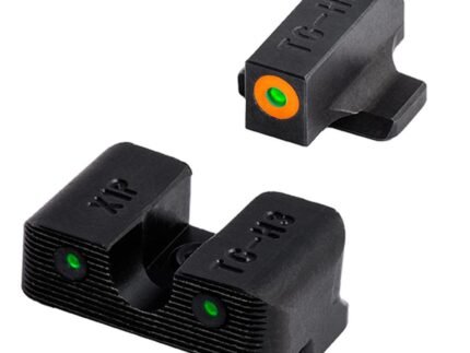 Truglo Tritium PRO Glock 17 19 22 23 24 26 27 33 34 35 3 & 39 MOS LOW Set Orange