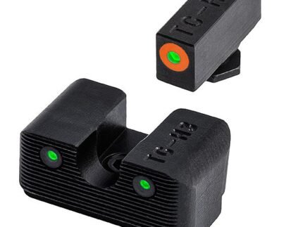 Truglo Tritium Pro Night Sight Set (High) Glock 20 21 25 28 29 30 31 32 37 40 and 41(Excluding M.O.S. models) - Orange