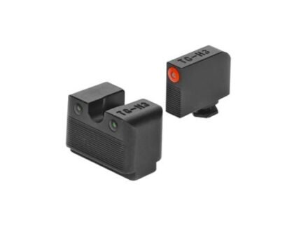 Truglo Tritium Pro Sight Set Green with Orange Front and Green Back for Glock