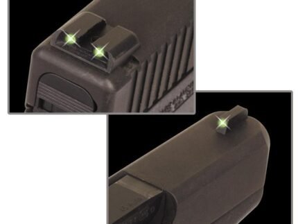 Truglo Tritium Sights Fits S&W M&P Including SHIELD & .22 models EXCLUDING .22 Compact / C.O.R.E./ 22 Mag models EZ Series SD9 and SD40 and VE.