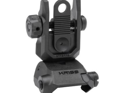 KRISS USA REAR FLIP-UP SIGHT BLK STEEL