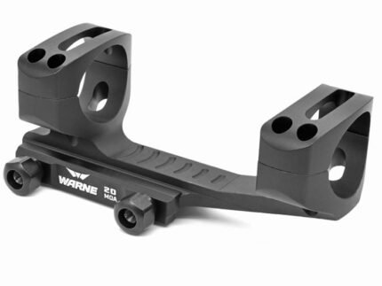 WARNE MOUNT SKEL 30MM MSR 20MOA BLK