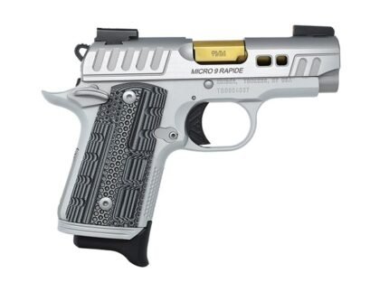 Micro 9 Rapide Dawn 9mm 3.15" Silver 7-rd
