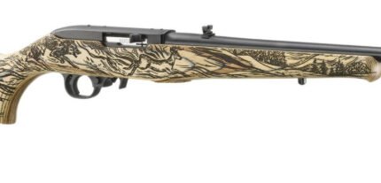10/22 22LR Wolf 18.5" Natural/Blue 10-rd TALO