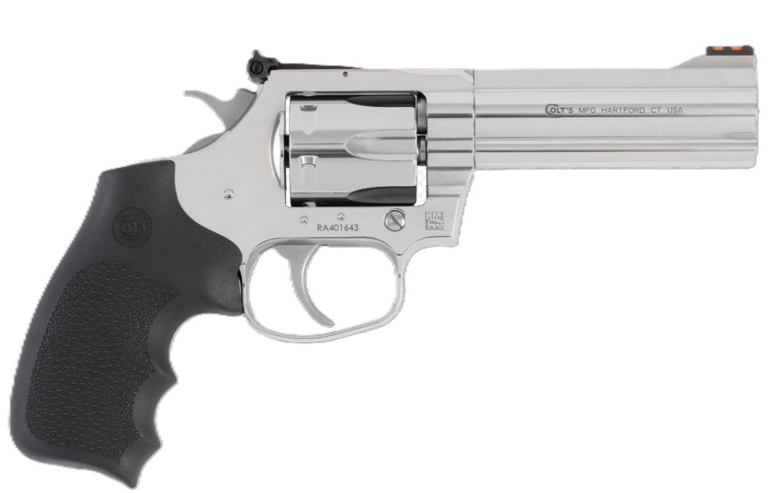 King Cobra Target 357 4.25 Hogue FO SS/Blk 6rd