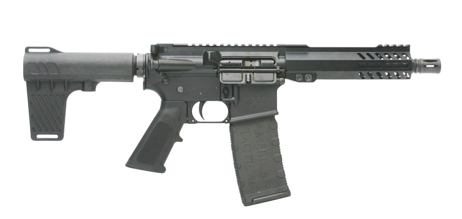 ATI Milsport 5.56 7.5" TB M-LOK Black 60-rd
