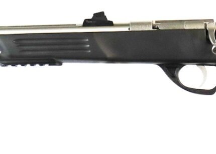 Crickett Adult Pstl 22LR 10.5" TB Blk/SS 1rd