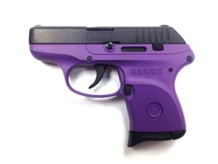 RUGER LCP 380ACP BL/PURPLE POLY 6+1