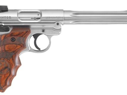 RUGER MKIV TRGT HUNTER 22LR 6.9" SS