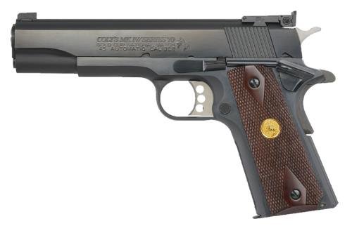 COLT GOLD CUP NAT MATCH 45ACP BL 5"