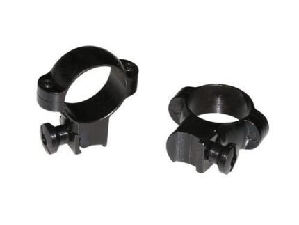 Burris Deluxe Solid Steel .22 Rings 1" High 0.95" Actual Height - Gloss