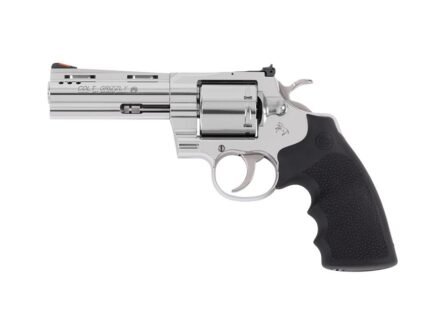 Colt Grizzly Handgun .357 Mag 6rd Capacity 4.25" Stainless with Black Rubber Grips