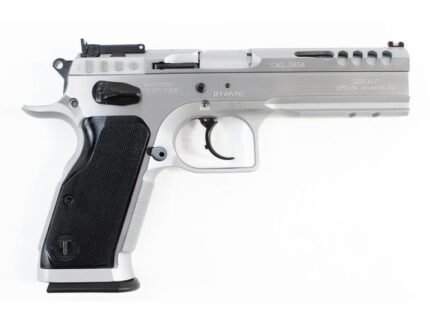 IFG Tanfoglio Defiant Stock Master 9mm Luger 17rd(2) 4.75" Barrel Hard Chrome
