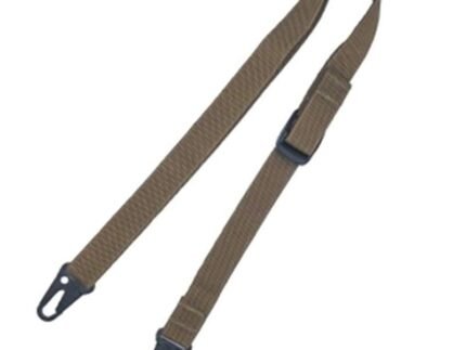 TacShield Sport Ridge 2 Point Rifle Sling 1" Wide HK Snap Hooks Coyote Brown